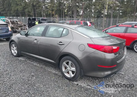 2015 Kia Optima Lx из США, поврежденный, VIN 5XXGM4A73FG393490